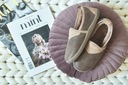 Pohodlné dámske papuče Vanuba z prírodnej kože Model Wygodne Kapcie Damskie Vanuba Ze Skóry Naturalnej