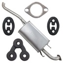 Глушитель концевой Chevrolet Aveo 1 I T250 1.4 08-11