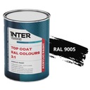 КРАСКА TROTON ЛАК АКРИЛОВЫЙ 2:1 RAL 9005 ГЛЯНЦЕВЫЙ ЧЕРНЫЙ 1л