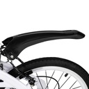 20-palcový biely skladací bicykel Farba biela