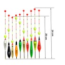Комплект ПОПЛАВКОВ со скользящим буем вверх-вниз 2г - 6г