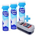 3 x Osviežovač obuvi SHOE DEO FRESH 150 ml + ZADARMO Hubka s pastou