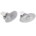 2 PIÈCES LED CLIGNOTANT LATÉRAL REPEATER LIGHT 632574 KIT PHARE 7Sphoto 7
