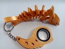 Брелок «Акула» KEYRAMBIT KEYSPINNER karambit - ЯНТАРНЫЙ