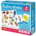 Adamigo PSOTNE SŁÓWKA GŁOSKI SZUMIĄCE SZ CZ Ż DŻ. 3 GRY LOGOPEDYCZNE