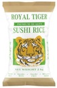 Ryža na sushi Royal Tiger Premium 2kg Produkt neobsahuje bez lepku palmový olej