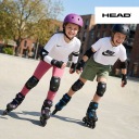 Дитячі ролики HEAD Climb фіолетові для фітнес катання, міцні колеса