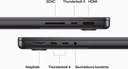Notebook MacBook Pro 14 (M3 Pro) 14 &quot; Apple M 18 GB / 512 GB čierny Séria procesoru Apple M