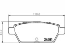 PLAQUETTES FREIN MAZDA T. 6 2,3 02-07photo 16