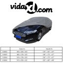 ЧОХОЛ АВТО XXL СІРИЙ 572X203X122CM, 70G/M²  (17844140145) фото min 9