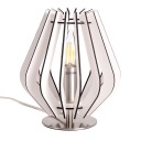 НОЧНИК - LED - ДЕРЕВЯННЫЙ - БЕЛЫЙ - СПАЛЬНЯ