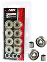 Подшипники ABEC9 CARBON для роликов самокатов 8 шт. НИЛЬС