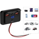 ЗАРЯДНИЙ ПРИСТРІЙ АВТОМОБІЛЬНА , USB C , USB A, 12V / 24V  фото 8