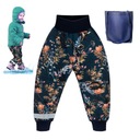 БРЮКИ SOFTSHELL OUTDOOR RAW БРЮКИ ecoclothes PL wild flowers, размер 86