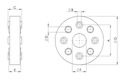 AXLE SWIVEL ELASTIC SHAFT PROPULSION REAR (SR. EXTERIOR 160MM) FITS DO: 