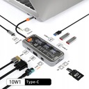 Док-станция Адаптер-концентратор USB Type C 10в1 100 Вт PD