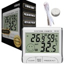 ПОГОДНАЯ СТАНЦИЯ ПОГОДНЫЙ ТЕРМОМЕТР ГИГРОМЕТР ДАТЧИК МАГНИТ АККУМУЛЯТОРНЫЙ КОМПЛЕКТ