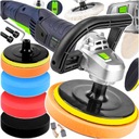 POLERKA SAMOCHODOWA 2400W MIMOŚRODOWA Z REGULACJĄ OBROTÓW FILC ZESTAW GĄBKI