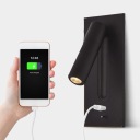 Светодиодный настенный светильник для чтения у кровати, 3Вт