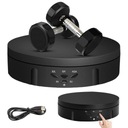 ПОВОРОТНЫЙ СТОЛИК НА 360° ДЛЯ ФОТОГРАФИЙ БЕЗ ЗЕРКАЛА, ЧЕРНЫЙ 14,5 СМ