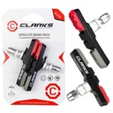 Clarks CPS301 MTB Тормозные колодки V-brake 72 мм красно-черно-серые