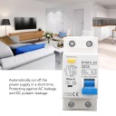 OBWOD WYLACZNIKA ЗАХИСТ PRZECIAZENIA 1P+N DIN RAIL BREAKER 230V 63A 5R  (17948757217) фото min 10