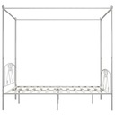 Rám postele s baldachýnom, biely, kovový, 180 Kód výrobcu 284431