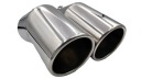 КІНЦІВКА НАКЛАДКА NA ВИХЛОП VOLKSWAGEN JETTA 2005-2006 GOLF IV 1997-2006  (15959533148) фото min 16