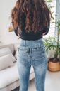 Priliehavé dámske džínsové nohavice stan XS Dĺžka nohavíc dlhá