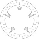 BREMBO 68B407C0 Тормозной диск