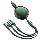 КАБЕЛЬ MCDODO В ОБРУЧКЕ ДЛЯ IPHONE MICRO USB TYP C 3IN1