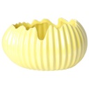 КОРЗОН ИЗ ЯИЧНОЙ СКОРЛУЛЫ КЕРАМИЧЕСКИЙ ЦВЕТОЧНЫЙ ГОРШОК ПАСХА M