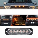 STROBOSCOPE ORANGE COLOR BEAM LED BEAM 12V 24V 4 MODULES LAFETTE 4 PARTIES  photo 12