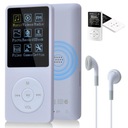 ТОНКИЙ МУЗЫКАЛЬНЫЙ ПЛЕЕР 16 ГБ, КАЧЕСТВО ЗВУКА БЕЗ ПОТЕРИ, ПРОСМОТР ФОТО, ДИКТОФОН