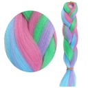 Синтетические пряди ВОЛОСЫ цветные косы дреды