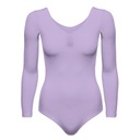 ЖЕНСКОЕ БАЛЕТНОЕ БОДИ, ДЛИННЫЙ РУКАВ, ТАНЦЕВАЛЬНЫЙ НАРЯД, XS
