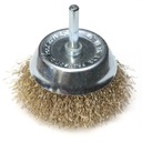 SZCZOTKA DRUCIANA MOSIĄDZOWANA 75MM TRZPIEŃ DEDRA