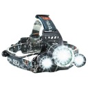 ЛІХТАРИК ЛОБОВЕ NA GLOWE ПЕРІД 1000LM AKUMULATOROWA ДАЛЕКОСЯЖНІСТЬ 200M 3XLED  (18429525971) фото min 5