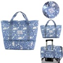 БОЛЬШАЯ ДОРОЖНАЯ СУМКА, СКЛАДНАЯ, РАСШИРЯЕМАЯ, ВМЕСТИТЕЛЬНАЯ ДОРОЖНАЯ СУМКА, СИНЯЯ