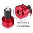 НАКОНЕЧНИКИ РУЛЯ МОТОЦИКЛЕТНАЯ 22MM АЛЮМИНИЕВЫЕ КРАСНЫЕ ВЕС BALANSU УНИВЕРСАЛЬНЫЕ  фото 15