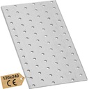 PP19 ПЛОСКИЙ СОЕДИНИТЕЛЬ ПЕРФОРИРОВАННАЯ ПЛАСТИНА OC 120x240
