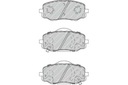 FERODO SET PADS BRAKE 581010XA00 5810 photo 2 - milautoparts-fr.ukrlive.com