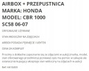 КАРБЮРАТОР ДРОСЕЛЬНА ЗАСЛІНКА AIRBOX HONDA CBR 1000 SC58 06  (16389128151) фото min 8