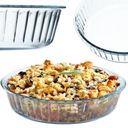 ВОЗДУХОУСТОЙЧИВАЯ ФОРМА ДЛЯ ВЫПЕЧКИ КРУГЛЫХ СТЕКЛЯННЫХ ТАРТОНОВ 26 см