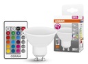 Светодиодный прожектор OSRAM RGB + пульт дистанционного управления 2,9 Вт = 25 Вт GU10 250 лм