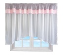 Штора Черника, СЕРЫЙ-Розовый 300/150 Производитель
