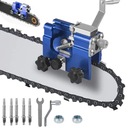 ПОРТАТИВНАЯ ТОЧИЛКА ЦЕПНОЙ ПИЛЫ 8–20 ДЮЙМОВ С РУЧНОЙ РУЧКОЙ И 5 ГОЛОВКАМИ