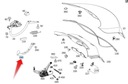 PROTECCIÓN AL CHARNELA DE TAPA PARTE TRASERA MERCEDESD W205 C KLAS L 