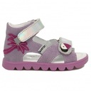 Сандалии для девочки BARTEK, фиолетово-серые, размер 26