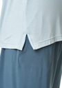 Key Pánske bambusové pyžamo Krátky rukáv a nohavice MNS 632 4XL Modrá Model Piżama męska bambusowa delikatna grafika KEY